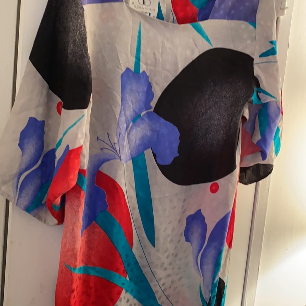 Vintage Multicolor Abstract Dress - Picture 4 of 4